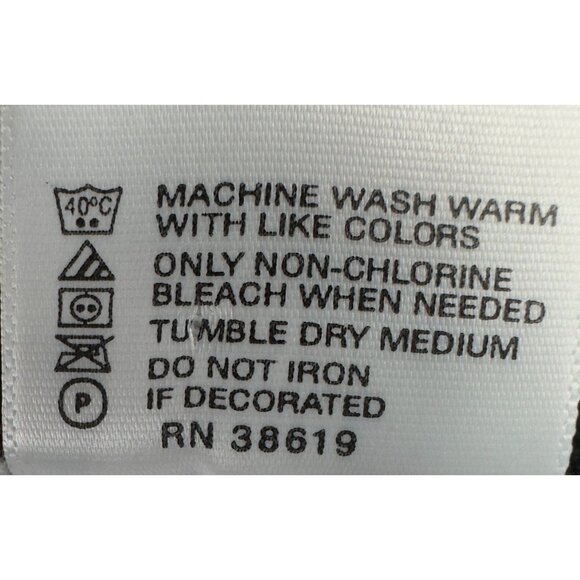 Rock Ridge Music "Ghidrah" 3/4 Sleeve Raglan T-Shirt Anvil 2X Cotton Black/White - Picture 6 of 10